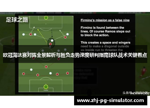 欧冠淘汰赛对阵全景解析与胜负走势深度研判指南球队战术关键看点