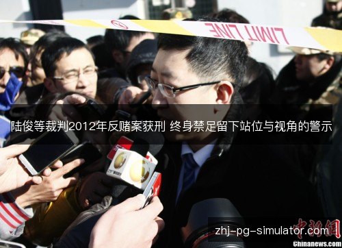 陆俊等裁判2012年反赌案获刑 终身禁足留下站位与视角的警示